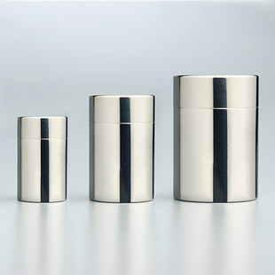 304不锈钢防水仓户外密封防潮茶叶罐分装药盒随身便携旅行收纳瓶
