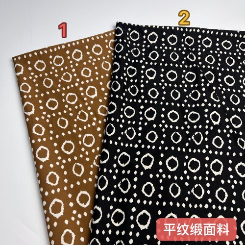 顺发纺织平纹缎印花布料批发价