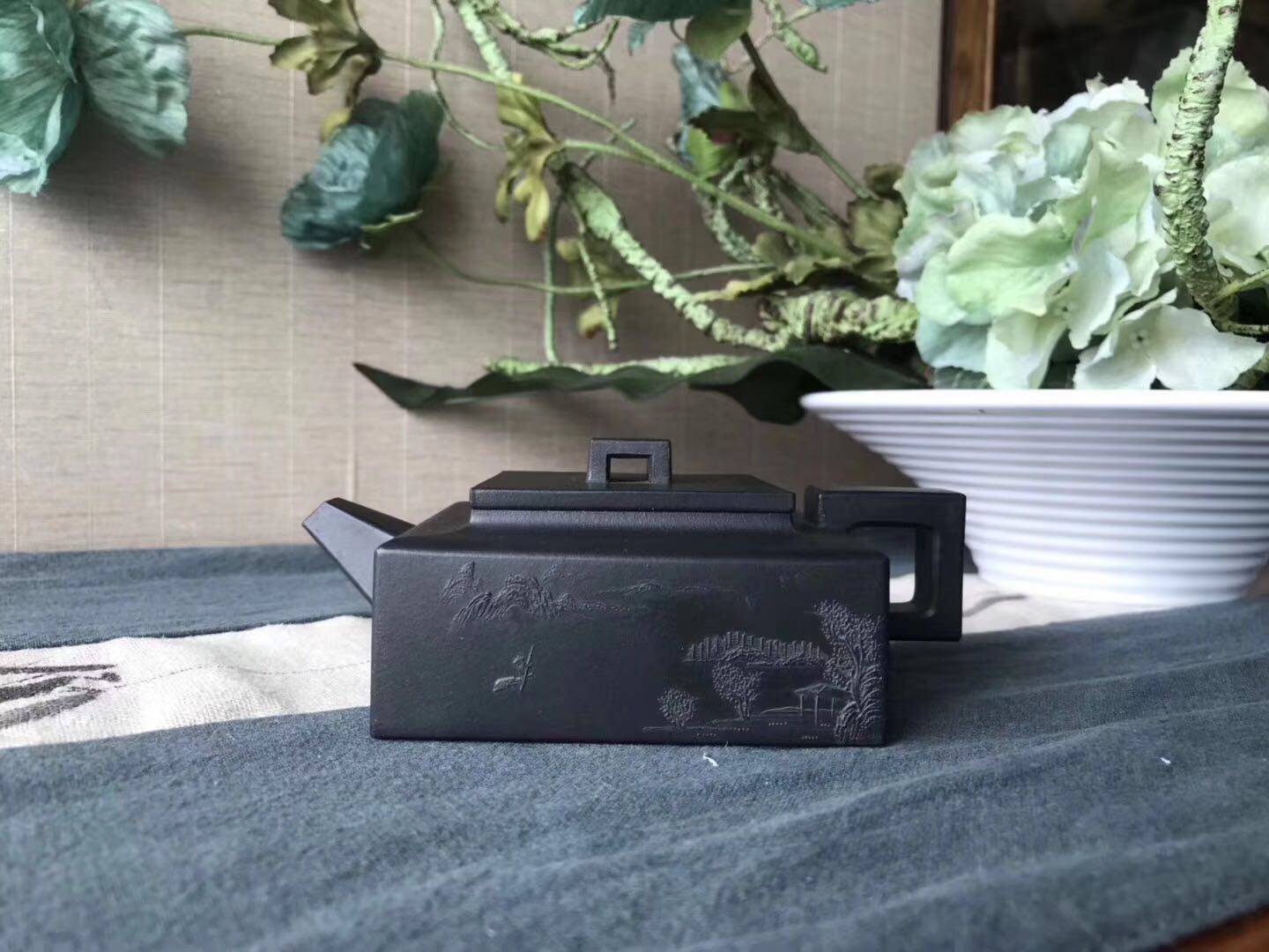 镇店之宝宜兴紫砂壶国工贺杨施昌纯手工茶壶普洱茶茶具包邮保真
