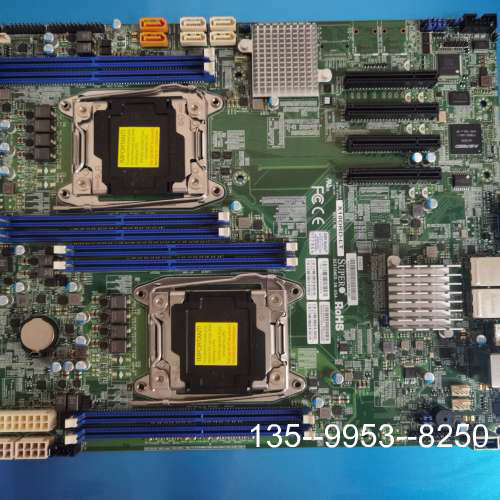 原装正品超微X10DRD-LT X99双路服务器主板 板载inlte价格详谈