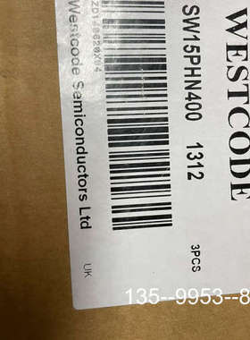 原装正品新模块SW15PHN400 WESTCODE晶闸管模块ORI价格详谈