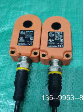 原装正品出两个IFMI7R204环形接近开关，原装，全价格详谈