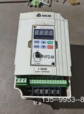 原装正品#变频器220V 台达1.5KW变频器 VFD015M2价格详谈