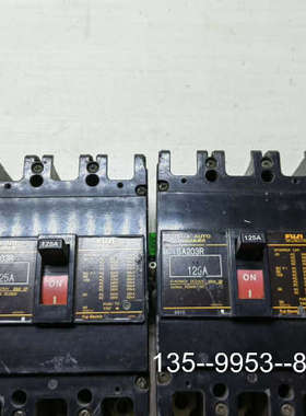 原装正品富士SA203R塑壳断路器125安的有2台价格详谈