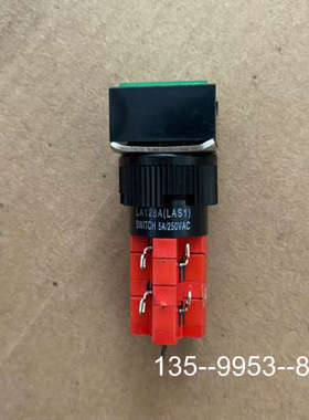 原装正品带灯复位开关按钮永前电气LA128A（LAS1）24V绿色价格详