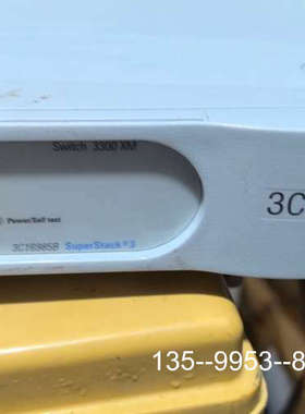 原装正品3COM Switch 3300 XM 24口交换机，型号3价格详谈