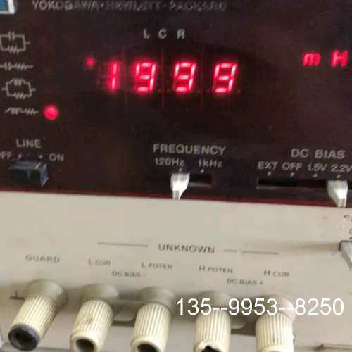 议价YHP 4261A LCR 电桥，开机，没有反应，显详谈