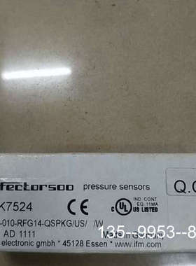 原装正品 IFM PK7524 价格详谈