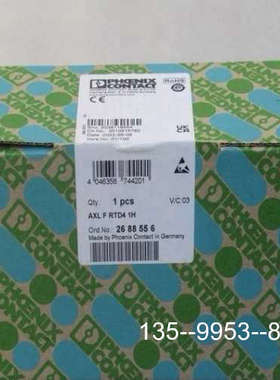 模块 AXL F RTD4 1H 26885详谈
