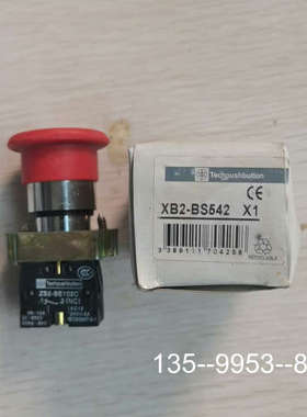 原装正品Techpushbutton急停按钮XB2-BS542，带红价格详谈