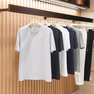 城市机能风2026夏季 男士 轻量化户外运动速干压胶短袖 T恤2100 新款