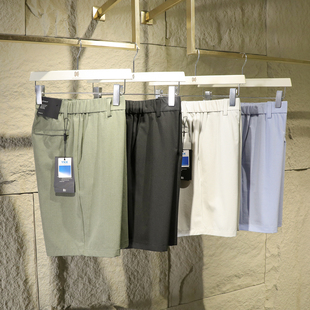 户外运动休闲透气网眼机能风直筒五分短裤 男士 潮1134 新款 2025夏季