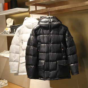 高性价比2024冬季新款男士户外高充绒加厚保暖漆面羽绒服外套9683