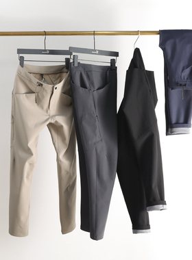 户外机能风2025春季新款男士三防冲锋长裤直筒弹力运动休闲裤8836