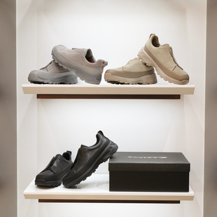 户外休闲头层牛皮厚底一脚蹬运动休闲鞋 男士 1276 高奢2025新款 意式