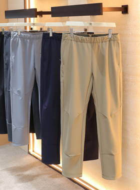 2025秋冬季新款男士户外运动休闲徒步旅行三防机能裤加绒长裤1298