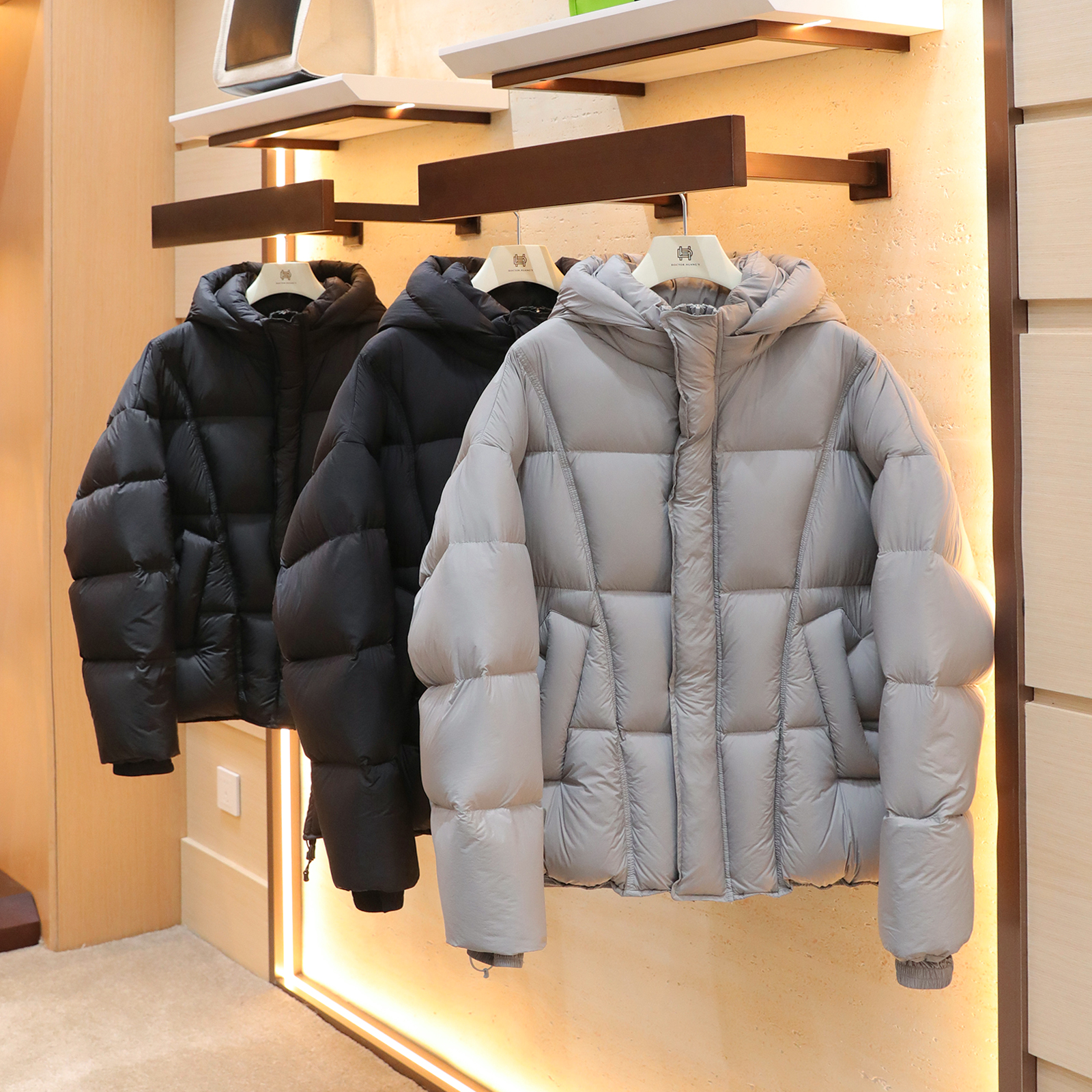 2025冬季新款男可脱卸帽泡芙羽绒服情侣廓形加厚短款保暖外套1547