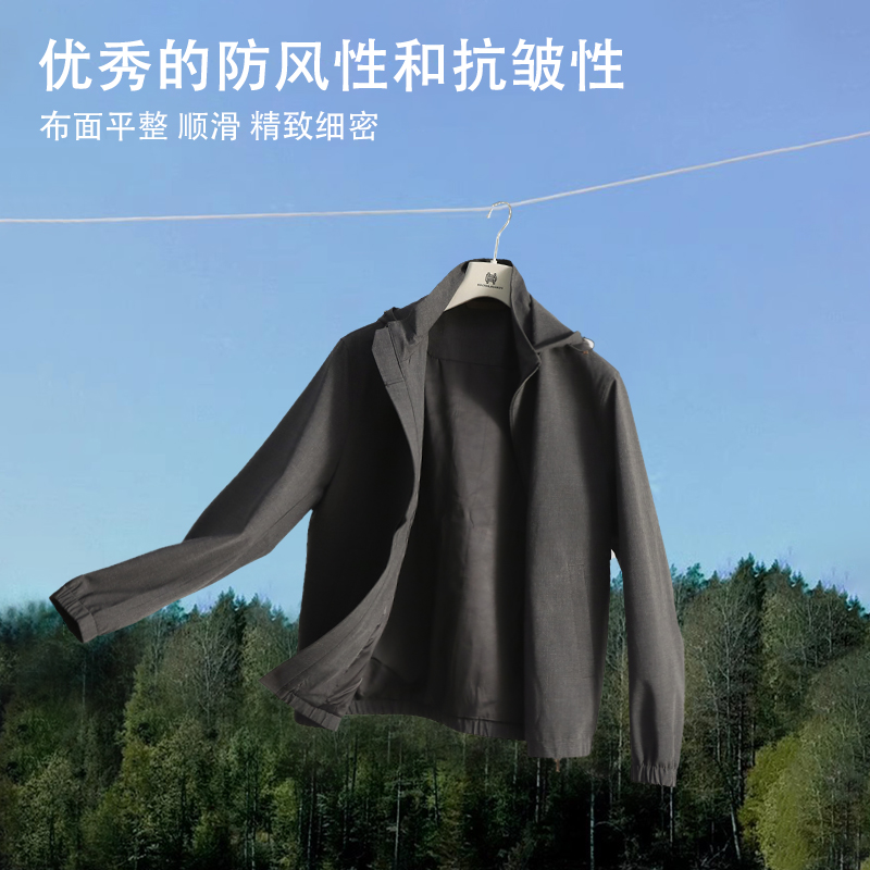 连帽秋季休闲纯色夹克宽松