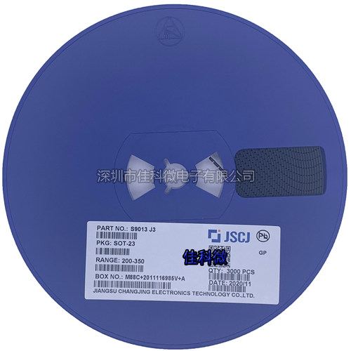 CJ长电 S9012 S9013 S9014 S9015 2T1 J3 J6 M6 SOT-23贴片三极管