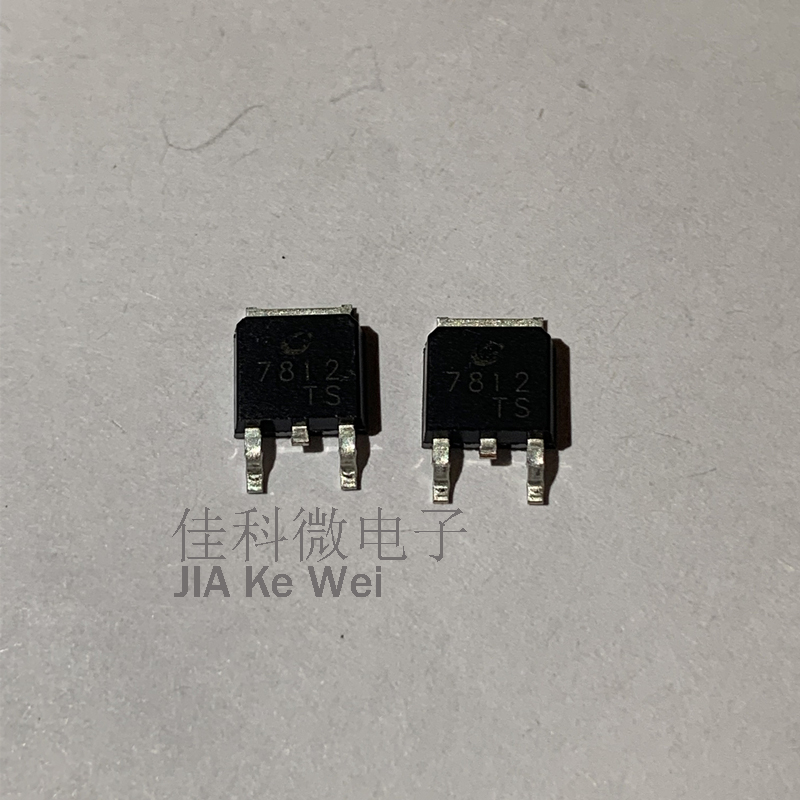 CJ 长电原装  贴片三极管 CJ7812 TO-252  1.5A大电流 三端稳压管