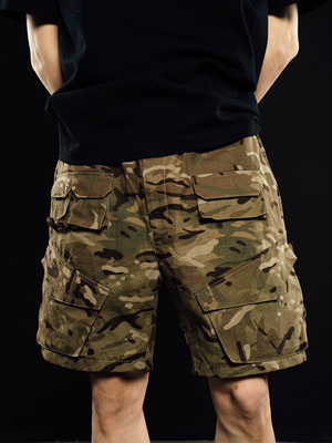 SUC群起战术机能迷彩短裤