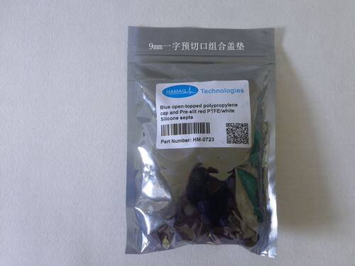 HAMAG 哈迈 9mm 进样瓶盖垫 HM-2076,HM-0723,HM-0722G 3BF01084