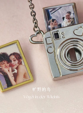 定制照片项链送儿童女友闺蜜礼物