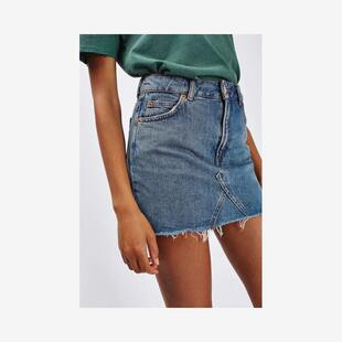 Women Summer Fashion Denim Sexy Skirt Jeans Star Skir Mini