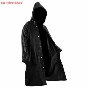 Outdoor Rainwear Long Women Hoodie Raincoat Cloth Men EVA