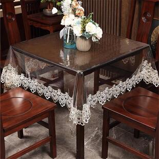 cloth Table PVC Kitchen Cover Mat Transparent Waterproof