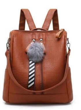 Female PU Leather Women's Backpack Bags Travel Bag back pack