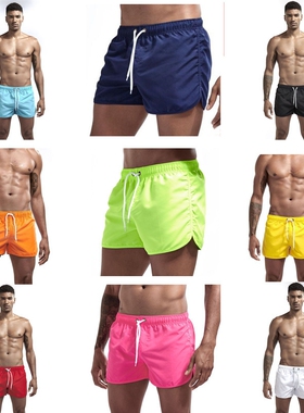 Pocket Swimming beach Shorts Men Swimwear Man Swimsuit短裤男