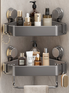 Bathroom Shelves Kitchen Wall Shelf Shower Storage Rack挂架
