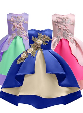 Baby Girl Princess Dress for Wedding party Kids Dresses 童裙