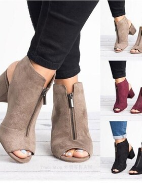 2019 Big yards 43 women high heel sandals 大码高跟女凉鞋