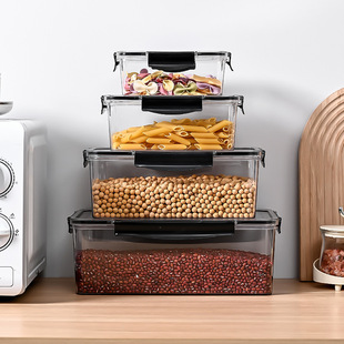 Bread preservation box plastic large toast storage box