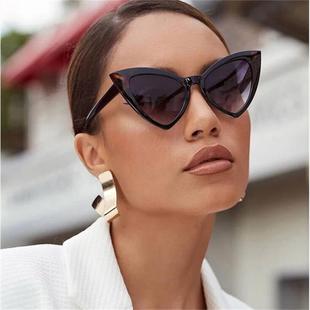 women 大框猫眼太阳镜2024girl for sunglasses glasses fashion