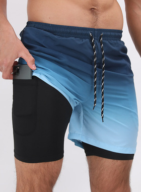 beach Shorts Summer Clothes For Men swimming suit Quick Dry