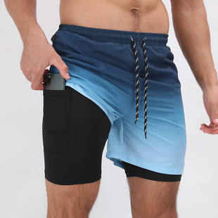 beach Shorts Summer Clothes For Men swimming suit Quick Dry