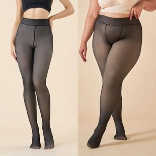 Thick Thermal Tights Stockings Women Warm Winter Sexy Transl