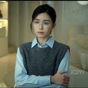 不眠日安岚文咏珊同款马甲背心春秋坎肩针织马甲圆领宽松秋冬马夹