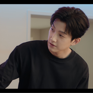 许我耀眼蒋亮范世錡同款纯棉t恤男休闲复古纯色落肩袖阔版短袖T恤