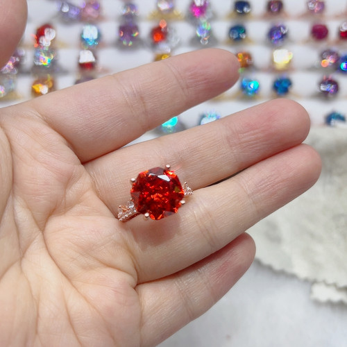 6克拉绽放的玫瑰切