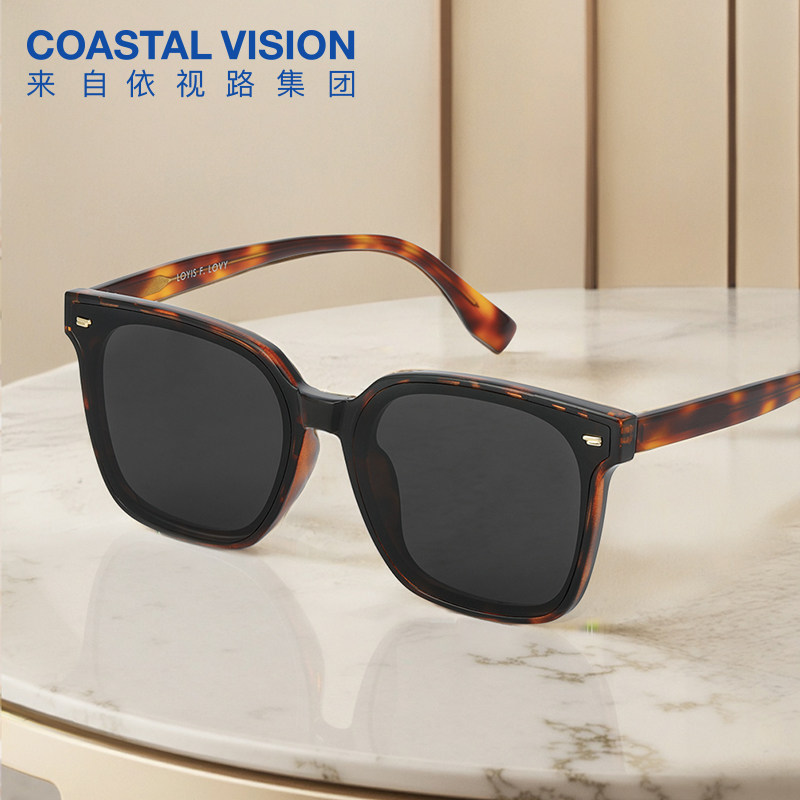 镜宴太阳镜复古玳瑁色墨镜防紫外线优雅显脸小素颜女防晒92007