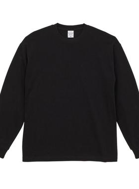 UnitedAthle9.1盎司大版宽松OVER SIZE长袖T恤男士重磅卫衣4422