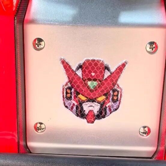 适用于台铃封神电动车尾部变形金刚强反光装饰贴纸趣味个性防水贴