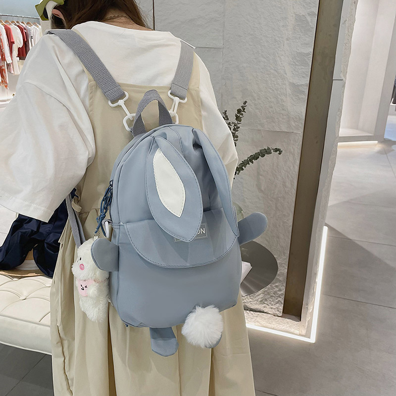 蜜萝猫女双肩包牛津布多用包包