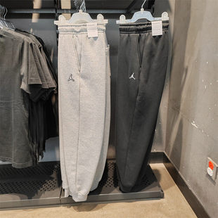 耐克NIKE正品男子运动休闲Jordan加绒保暖宽松收口束脚长裤DQ7341