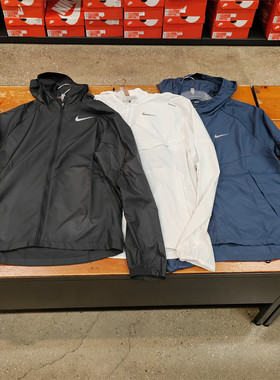 耐克Nike正品男梭织速干轻薄防晒拉链连帽衫夹克外套BV4871DD4747