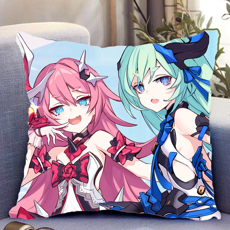 萝莎莉娅莉莉娅双面抱枕崩坏3周边靠枕靠垫带枕芯二次元定制礼物
